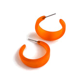 large orange hoops