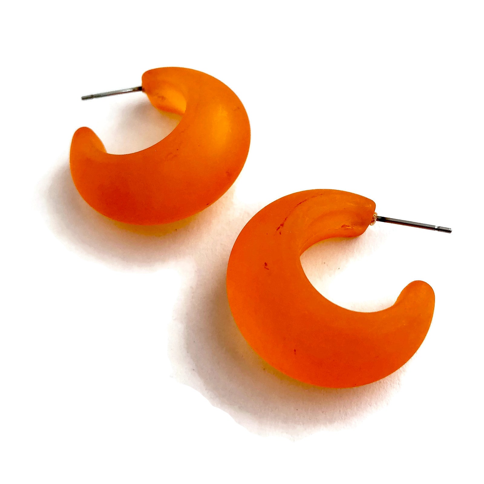 orange snail hoops