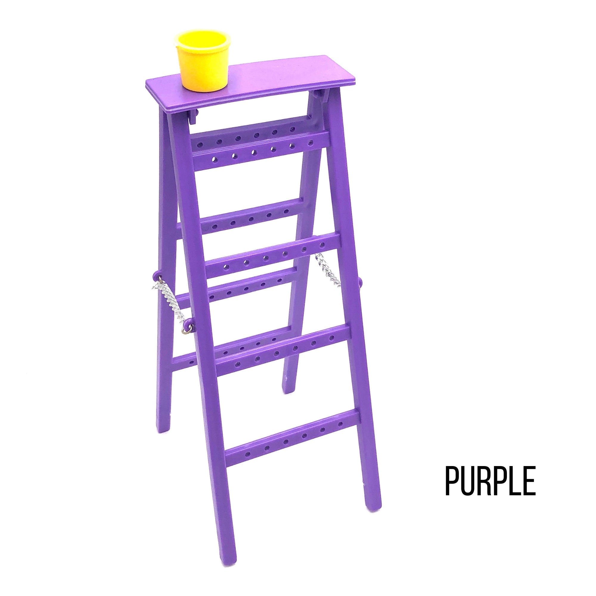 purple ladder earring organizer