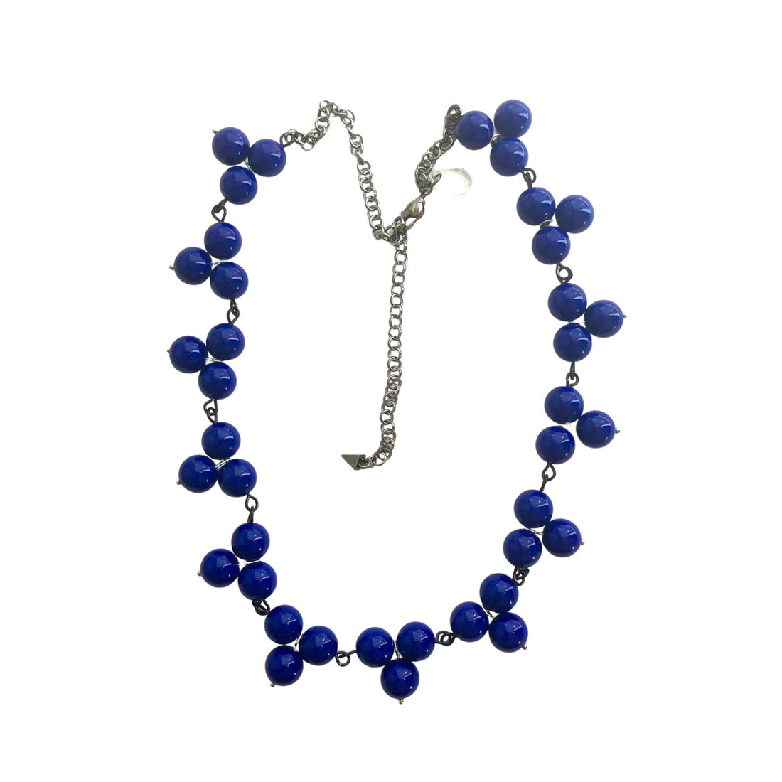 blue trefoil necklace