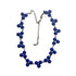 blue trefoil necklace