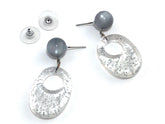 resin earrings