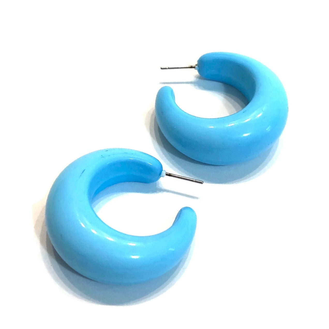 turquoise lucille hoops